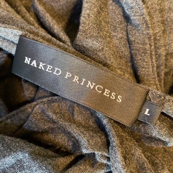 Naked Princess Wrap 3/4 Sleeve Romper Size Large - Picture 5 of 6